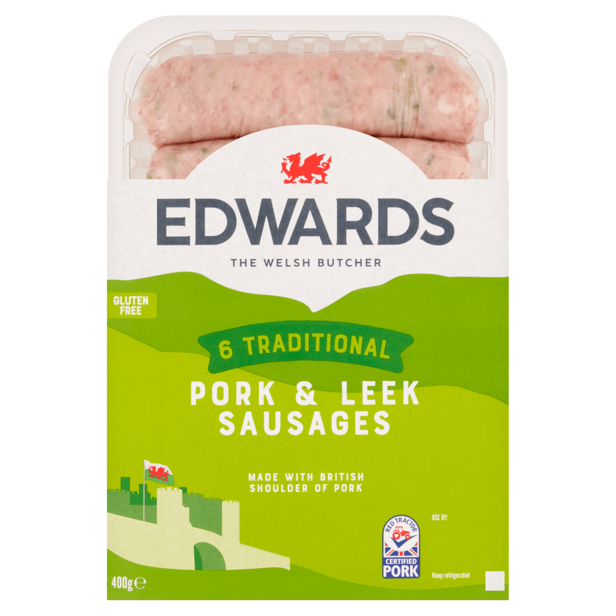 Pork & Leek Sausages