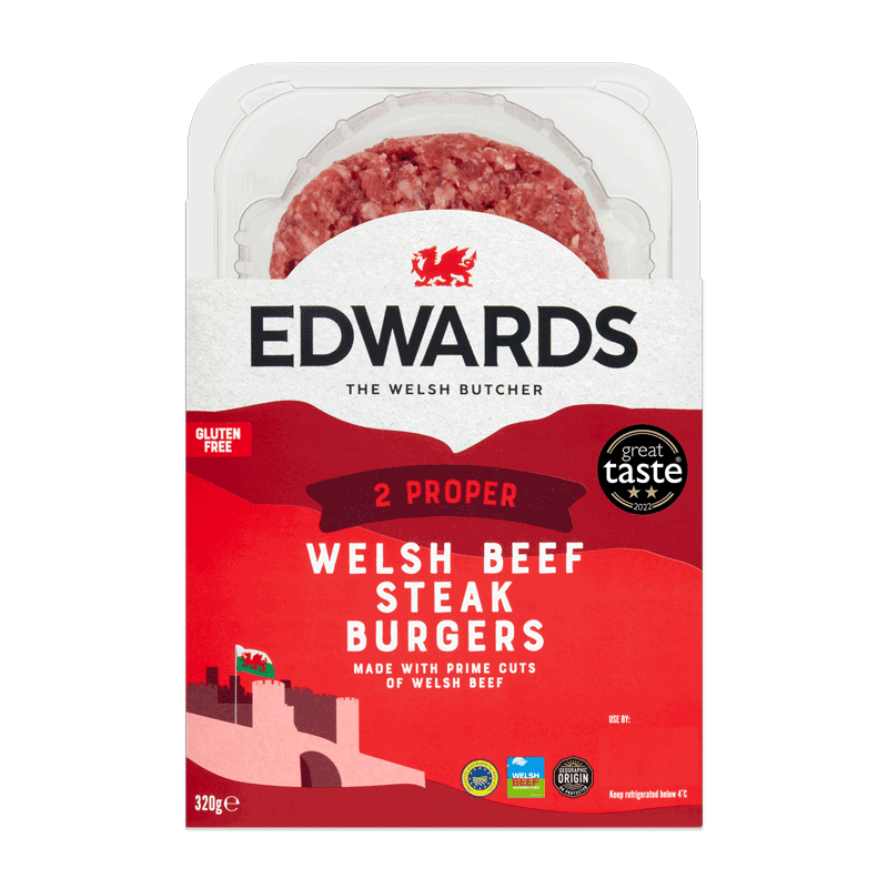 Welsh Beef Steak Burgers